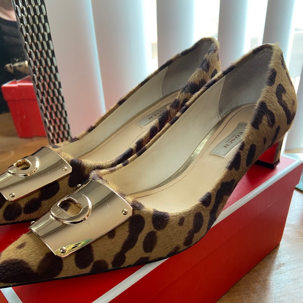 Coach Haircalf Heels